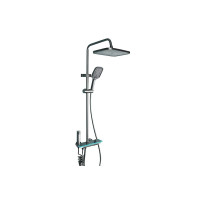 Душ зі змішувачем CRH-8921 Faucet  металевий, LED підсвітка від води, багато режимів